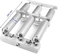 Vista 4 de Kit de mano triple inyector de aluminio plastisol suave cebo señuelos mano para señuelos DIY suave herramienta de fabricación de señuelos 3Х7oz