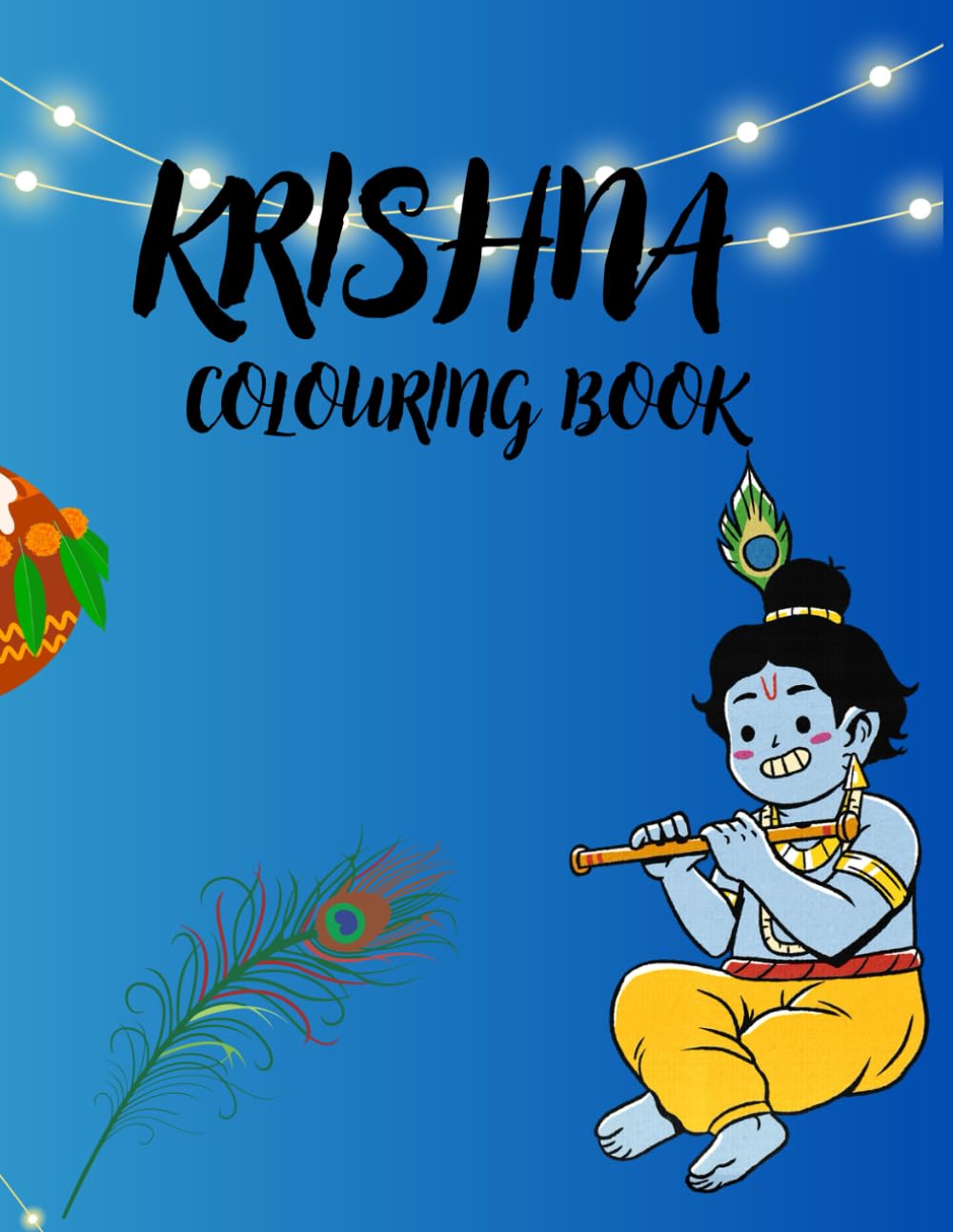 Krishna: Colouring Book