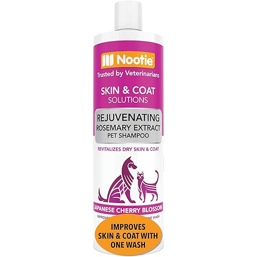 Nootie - Pet Shampoo for Sensitive Skin - Revitalizes Dry Skin & Coat - Natural Ingredients - Gentle Dog Shampoo - Cleans & Conditions