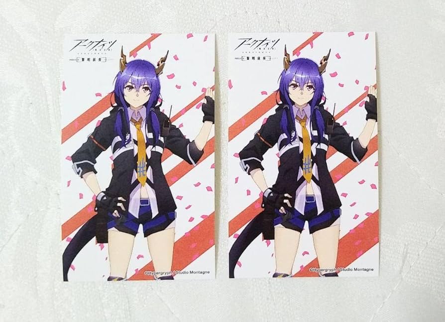 Amazon.co.jp: アークナイツ 特典イラストカード チェン アニメ