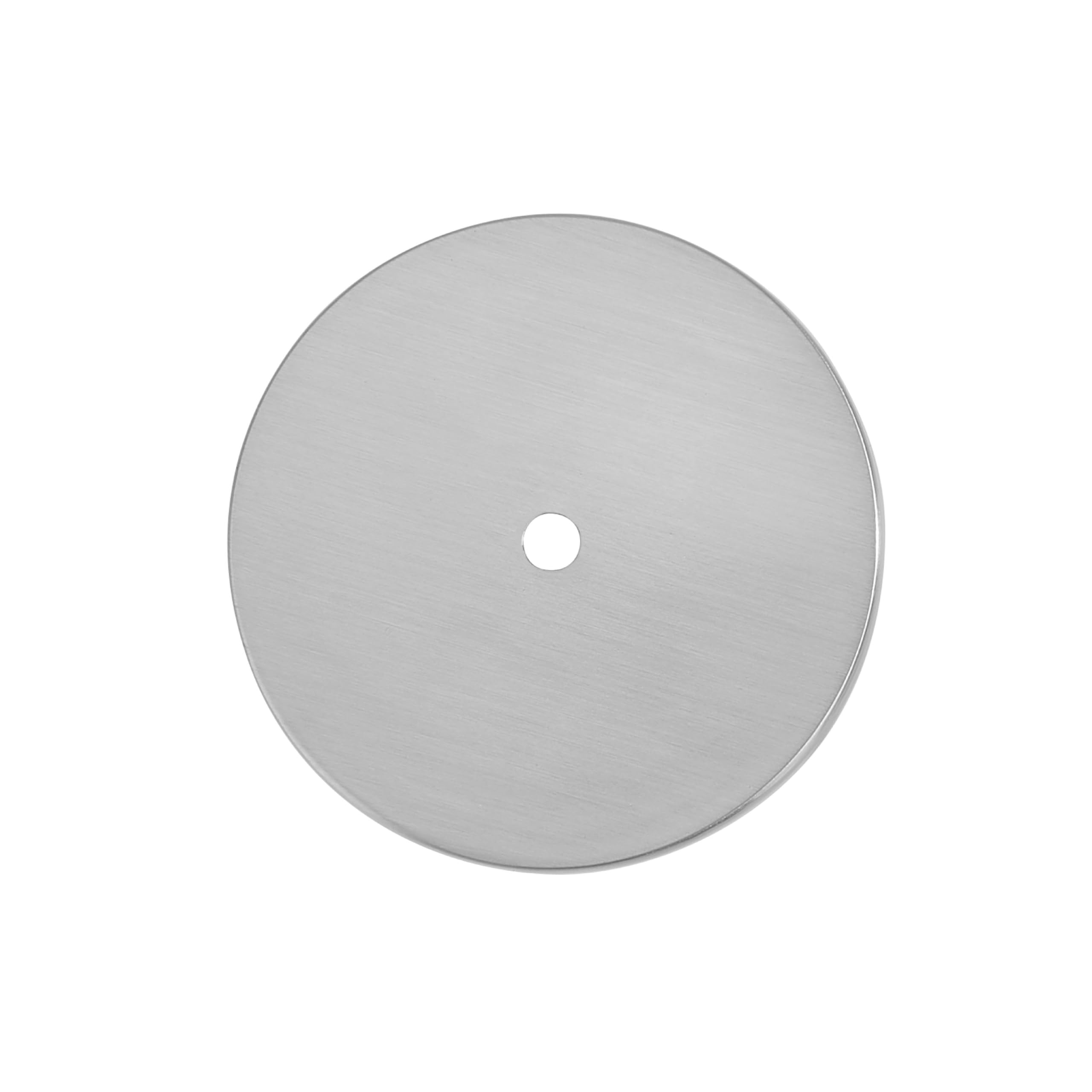 KHTUMEWARE-355 Round Backplate, Brushed Nickel, 2-9/32 in (58 mm), 4-Pack