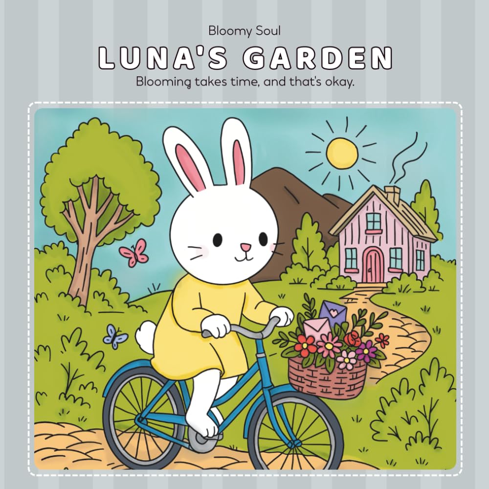 Luna´s Garden: Cozy Cottage Adventures: A Whimsical Coloring Book for Relaxing Moments