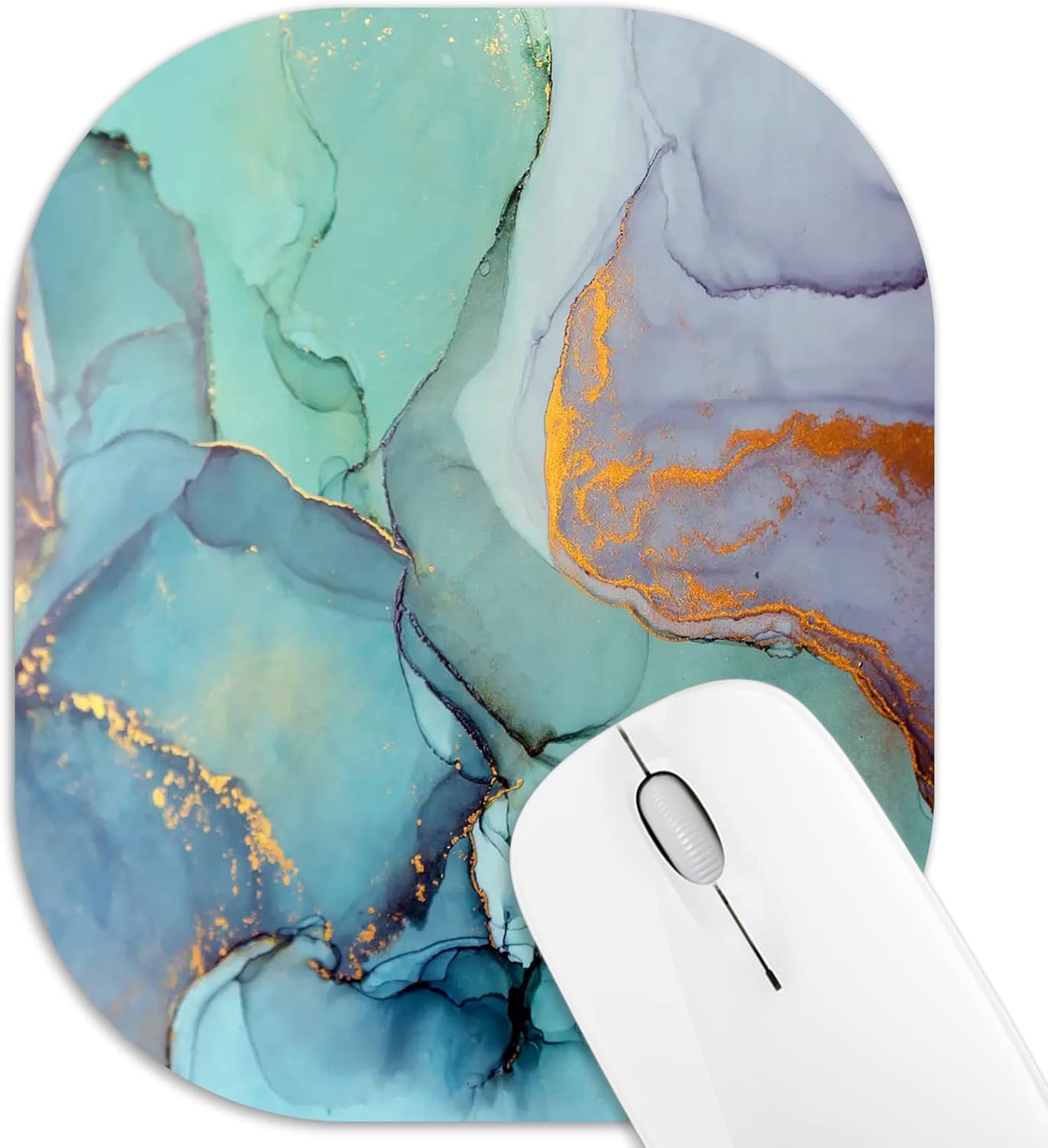 Kevizewo Mini Mouse pad,Mouse pad,Small Mouse pad,Marble Mouse pad.Cute Desktop