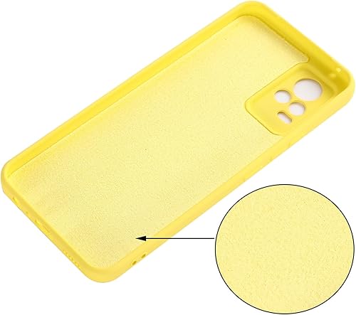 Miniatura 3 de Funda para Vivo V21eVivo Y73, Funda protectora de silicona líquida para Vivo V21eVivo Y73 con cordón de silicona, funda delgada y suave a prueba de