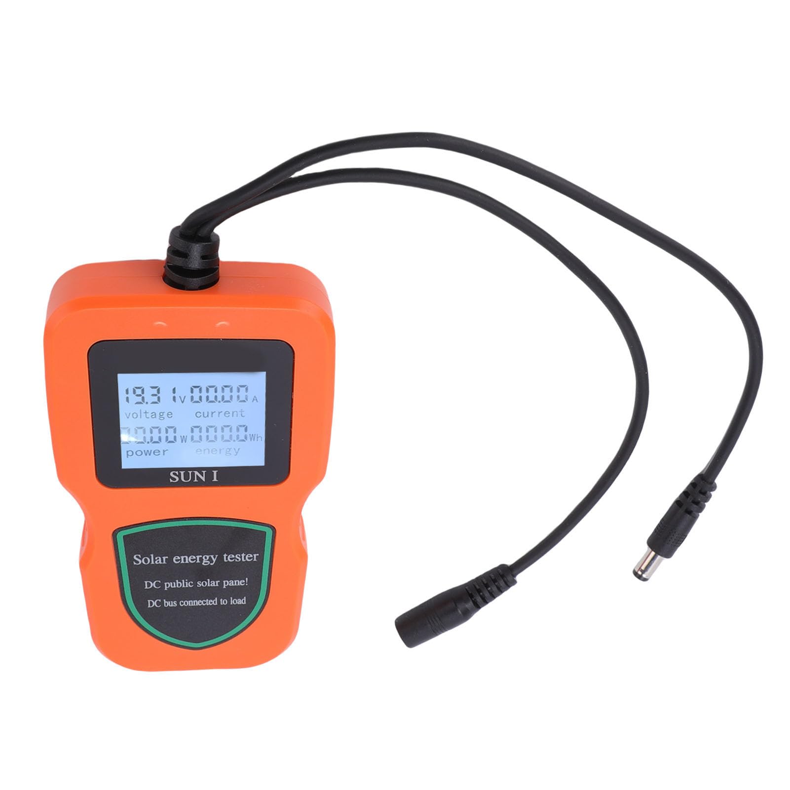 Multimetro Fotovoltaico MPPT Tester Accurato per Pannelli Solari per Uso Residenziale e Commerciale ABS Leggero 1 unità (ORANGE)