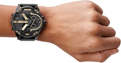 Diesel Mens Analogue Quartz Watch with Stainless Steel Strap DZ7435 :  Amazon.co.uk: Watches