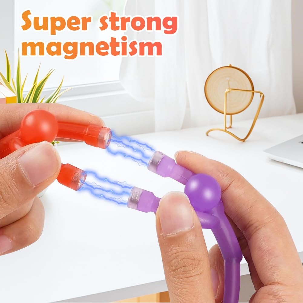 Mini Magnetische Figuren – 10-teiliges Set, Bunte Gummi-Magnete Für Kühlschrank & Whiteboard