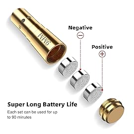 EZshoot 9mm Bore Sight Red Laser Boresighter with Three Batteries