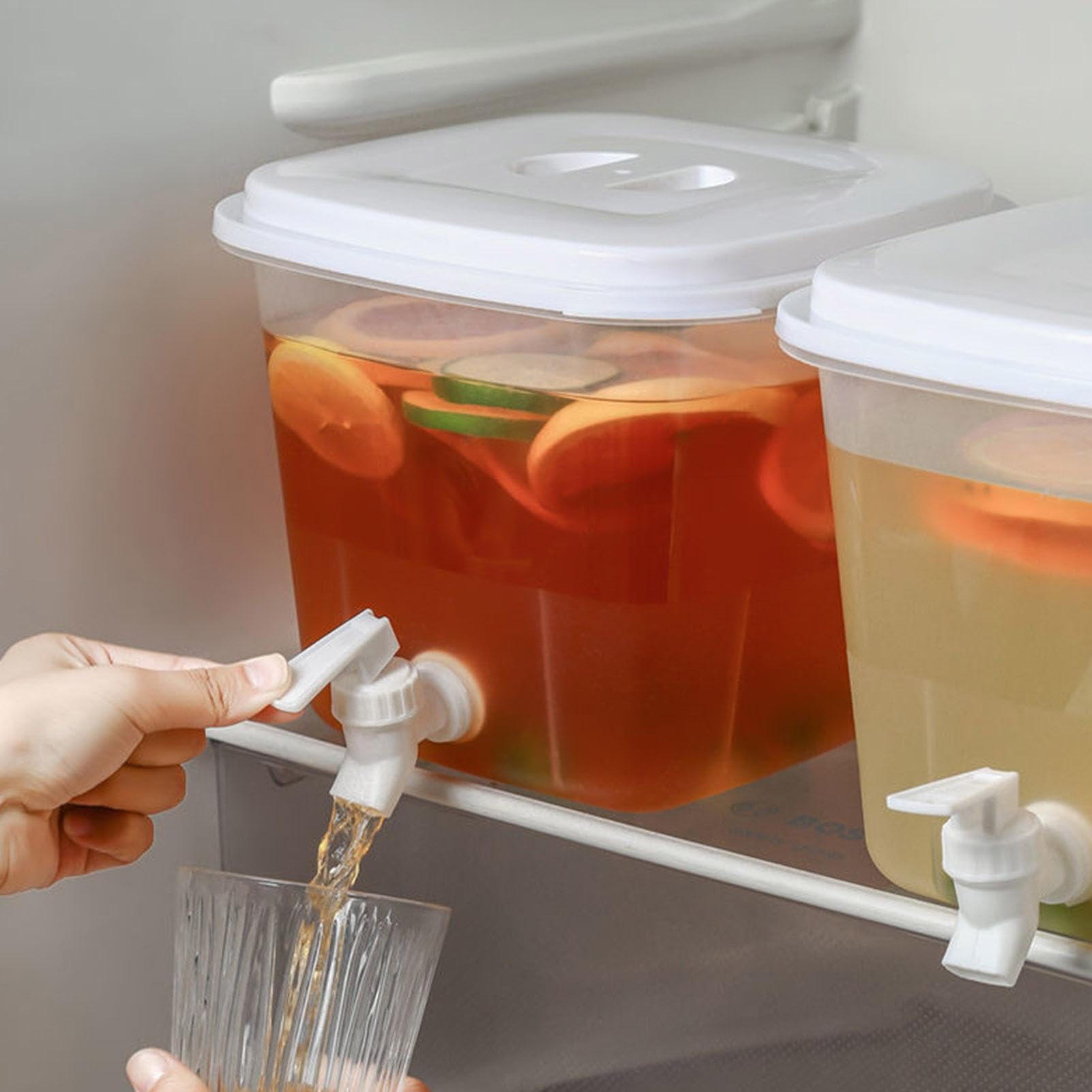 Amazon | 冷蔵庫用ジュースディスペンサー - 大容量 5L 密閉