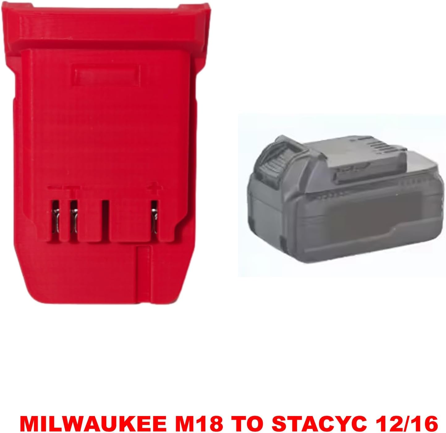 for Milwaukee M18 to STACYC Battery Adapter – Run 12"/16" Electric Kids Bikes with M18 Power Tool Battery
