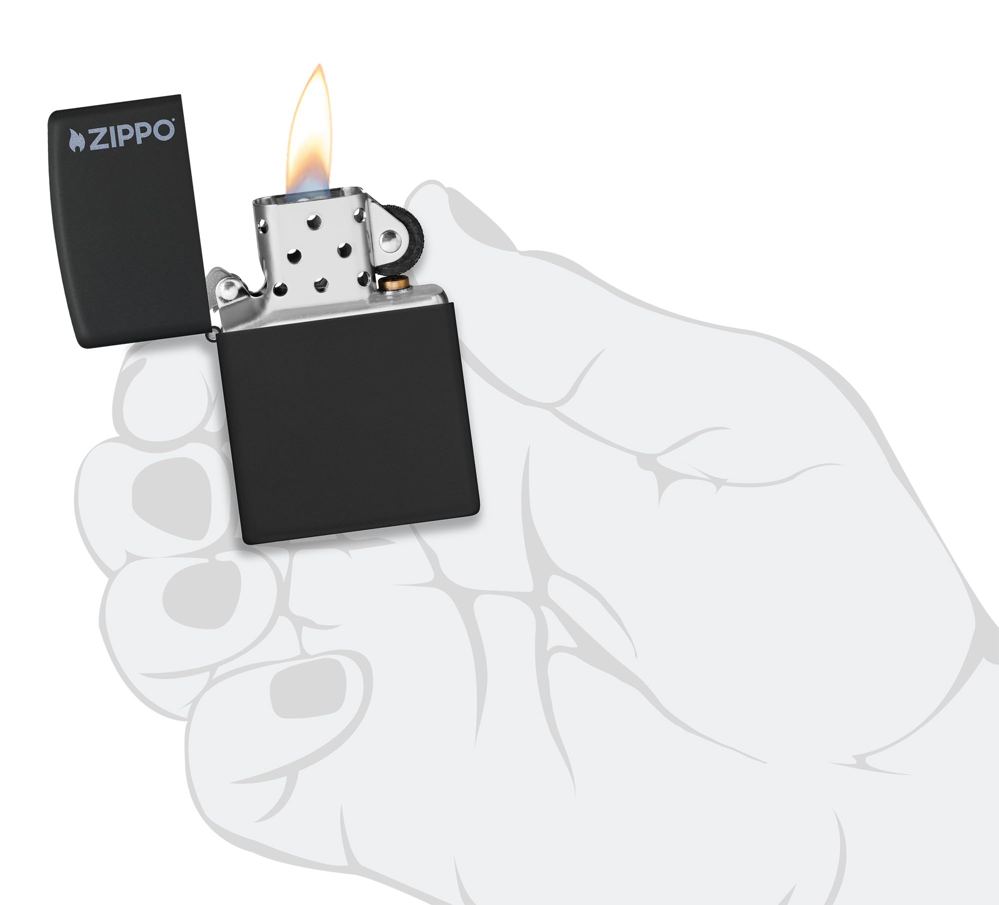 Zippo 1290005 Logo - Mechero con Logo