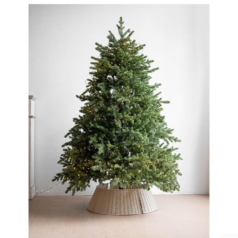 Gonna Natale Intrecciata a Mano Minimalista per beige Gonna Natale(B)