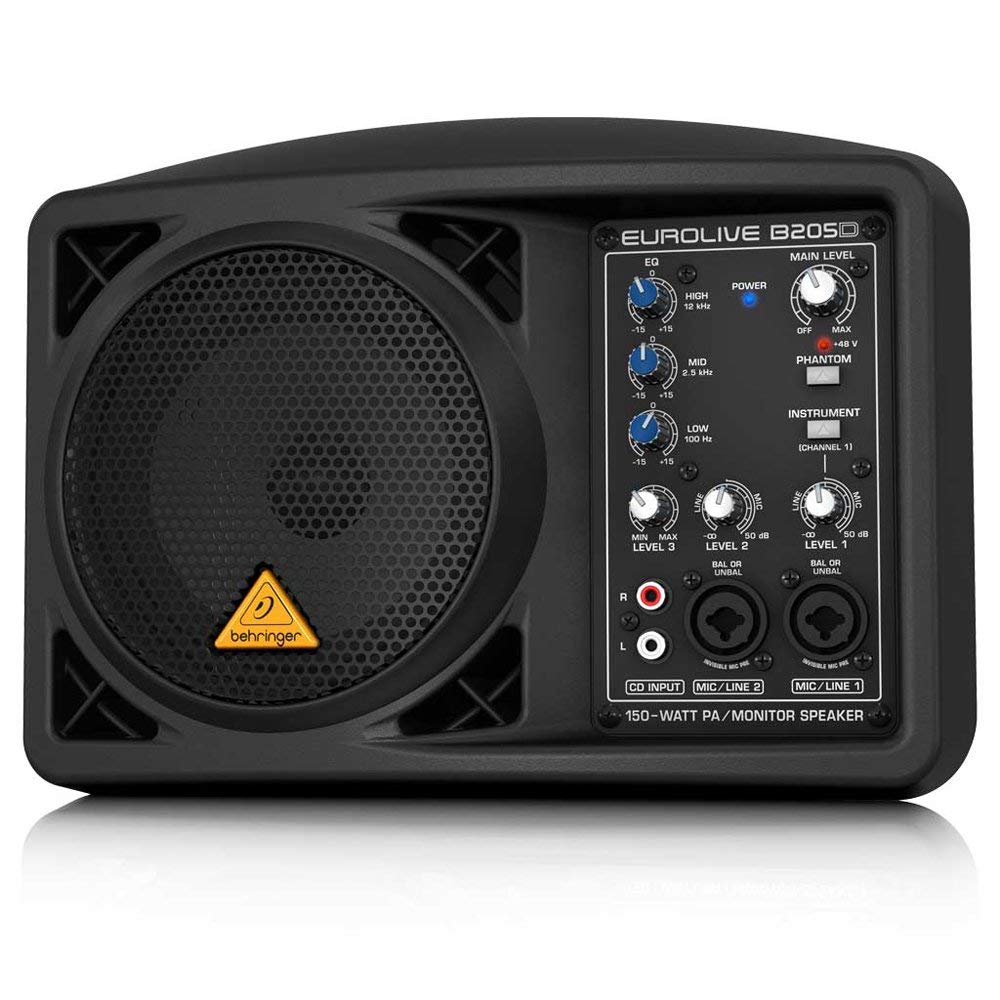 Behringer Sistema de alto-falantes PA/monitor Eurolive B205D ultra