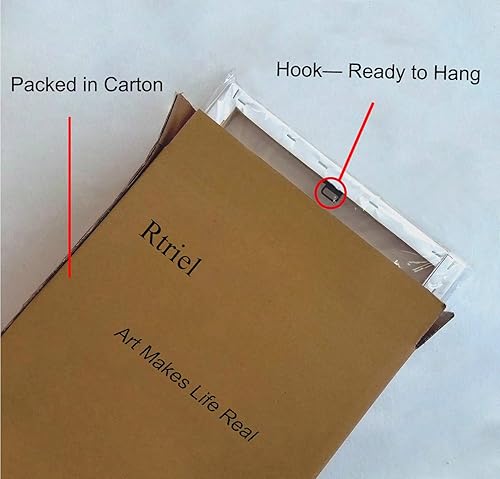 Miniatura 9 de Rtriel Lienzo decorativo para pared, diseño de margaritas blancas en jarrón, fondo azul claro, imágenes modernas de galería, flores texturizadas,