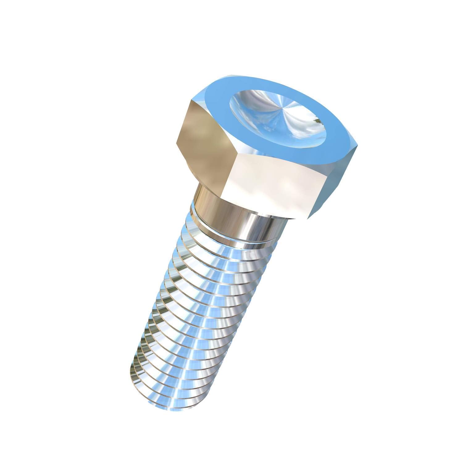 0004271, (Pack of 4) 3/8-16 X 1-1/4 UNC Titanium Hex Head Bolt, Grade 5 (Ti-6Al-4V)