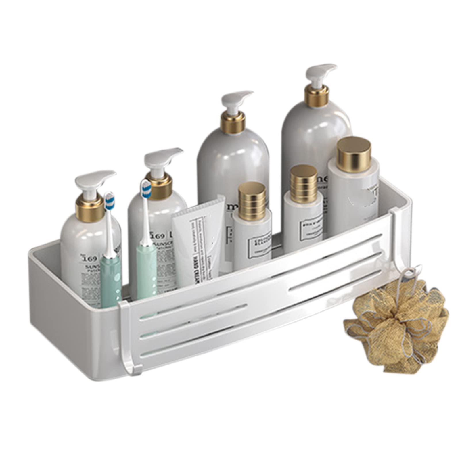 Espace aluminium support de douche blanc haut de gamme pour salle d'eau