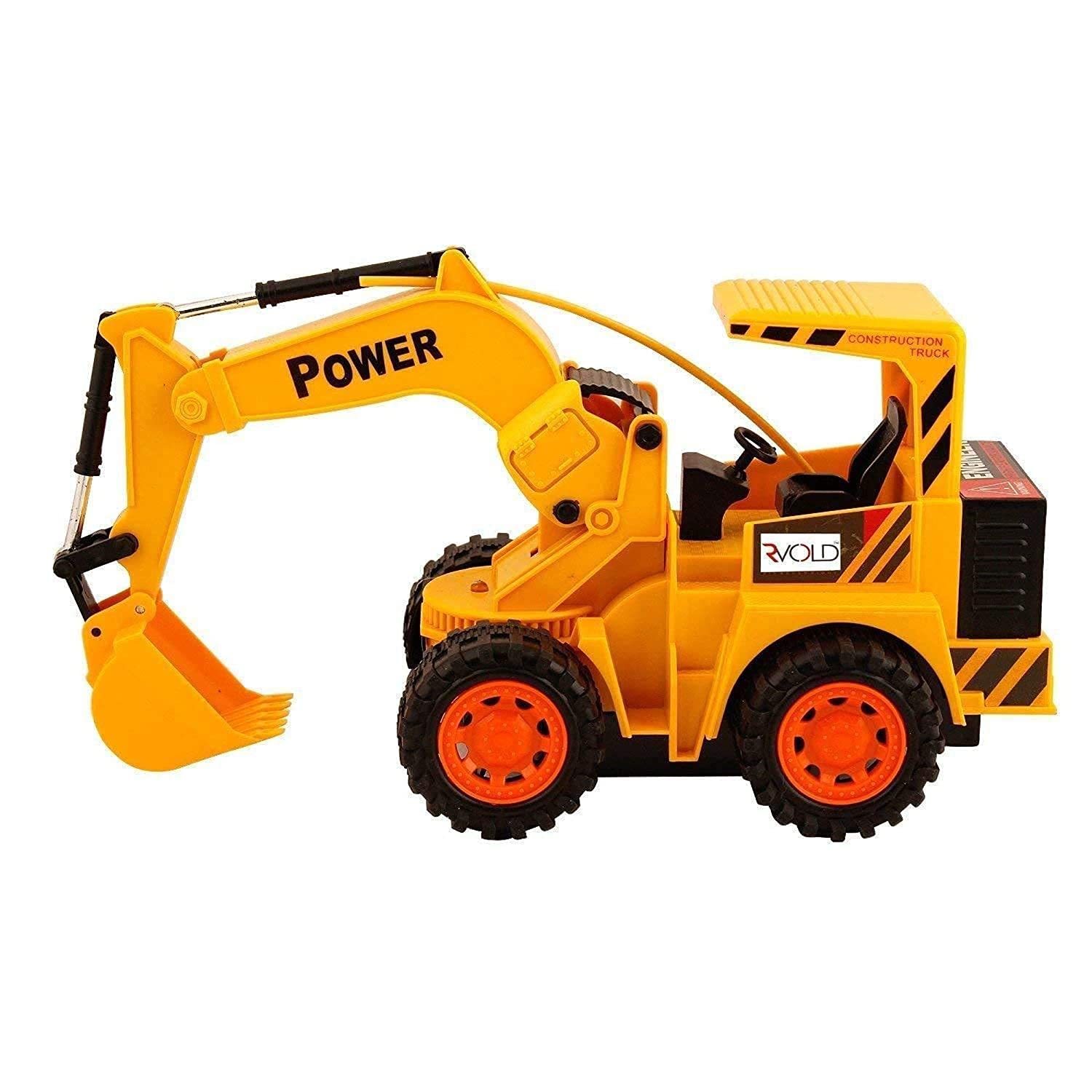 MANAKI ENTERPRISE Kid Wireless Remote Control Led Flash Light Toy Truck, Construction Vehicles Remote Control Toys Set 3
