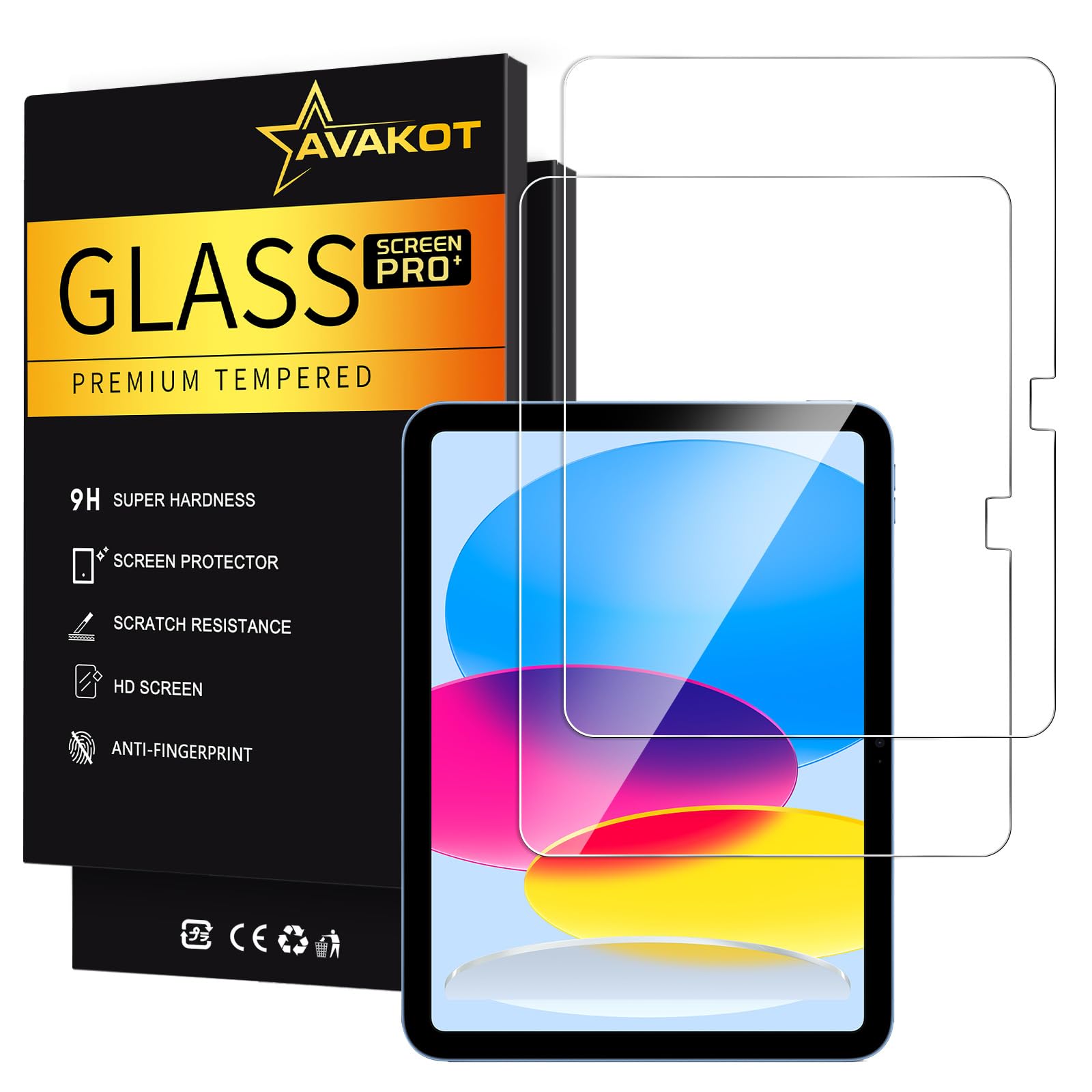 iPad 10th Generation Tempered Glass Screen Protector