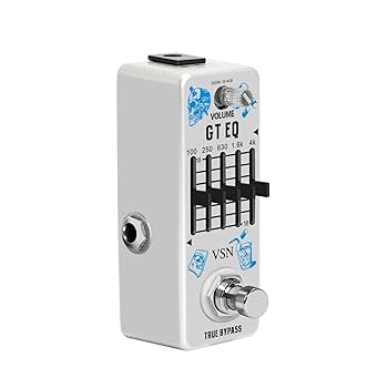 Amazon.com: VSN EQ Pedal, 5 Band EQ Pedal Electric Guitar