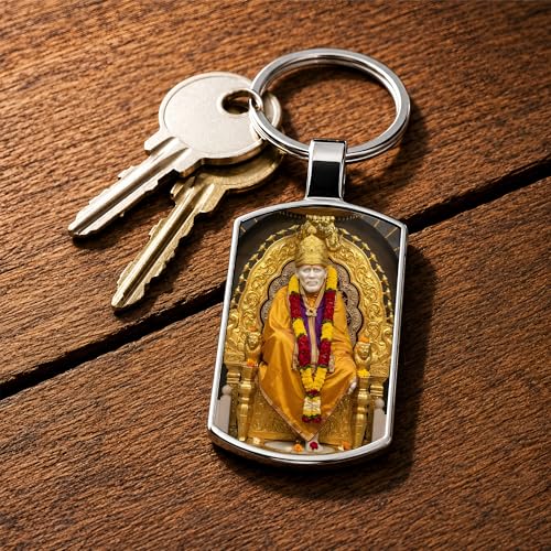 Image of Premium Printed Metal Keychain for Men & Women | High-Definition Artwork Print | Durable Key Ring for Car, Bike, Home & Office Keys | Stylish Decorative Key Holder Gift