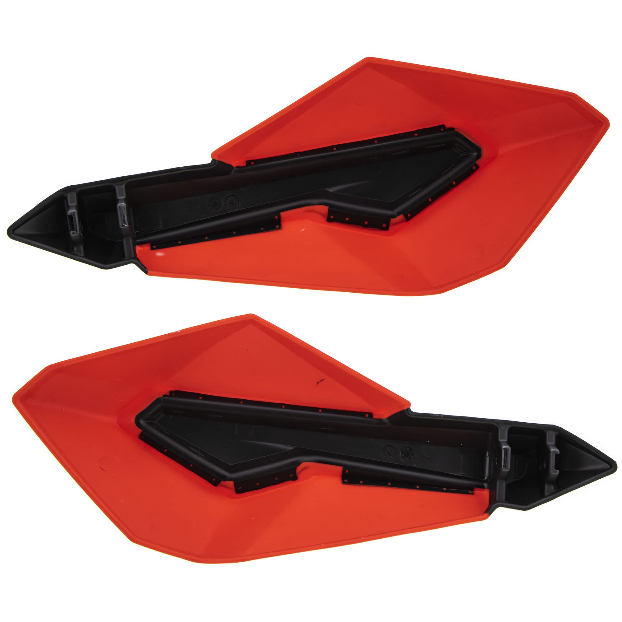 Amazon | Polaris レッド スノーモービル ハンドガード 2879193