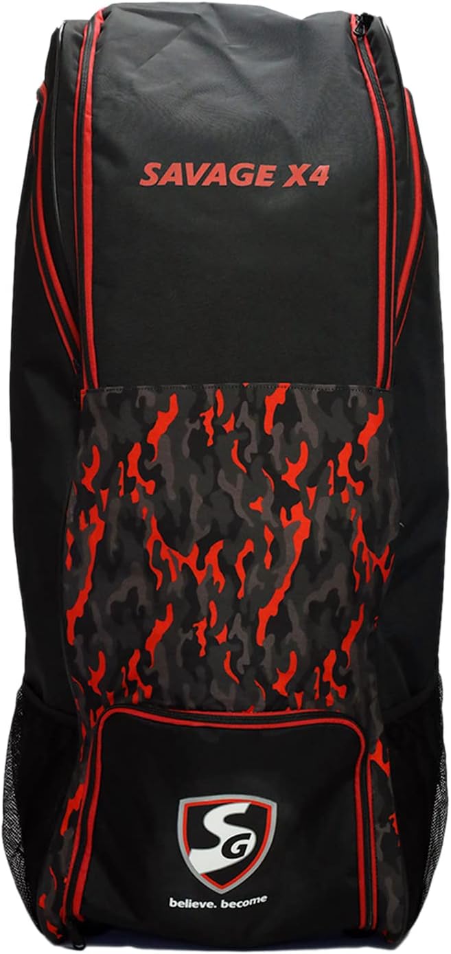 SG Savage X4 Duffle Wheelie Cricket Kitbag