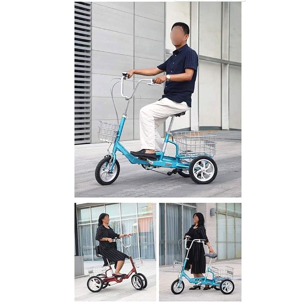 Amazon.co.jp: 大人用三輪車 4輪 シニア向け 女性 男性用 トライク 4輪