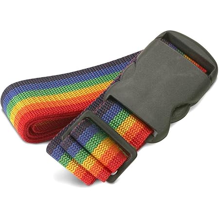 rainbow strap backpack