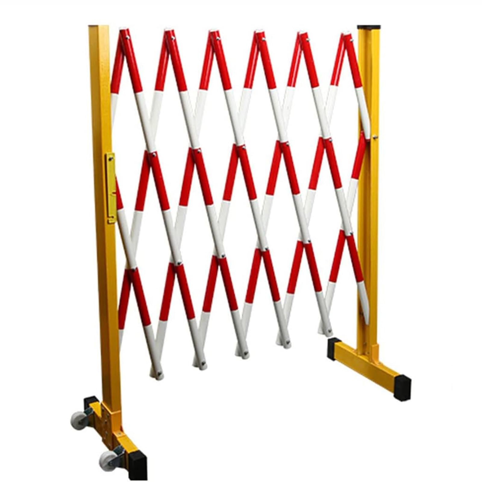 Barrière de circulation rétractable mobile pour gestion des accès extérieur
