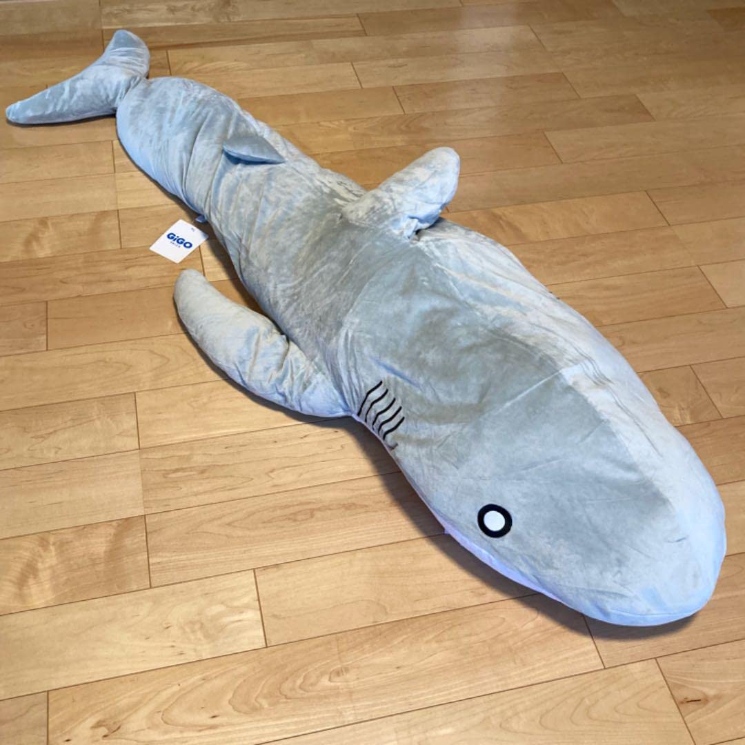 Amazon.co.jp: GIGO限定 くたくたガブシャーク BIG ぬいぐるみ