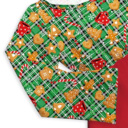 Remimi Thanksgiving Toddler Girl Dress Christmas Ruffle Layered Tutu Dresses 1-6 Years4