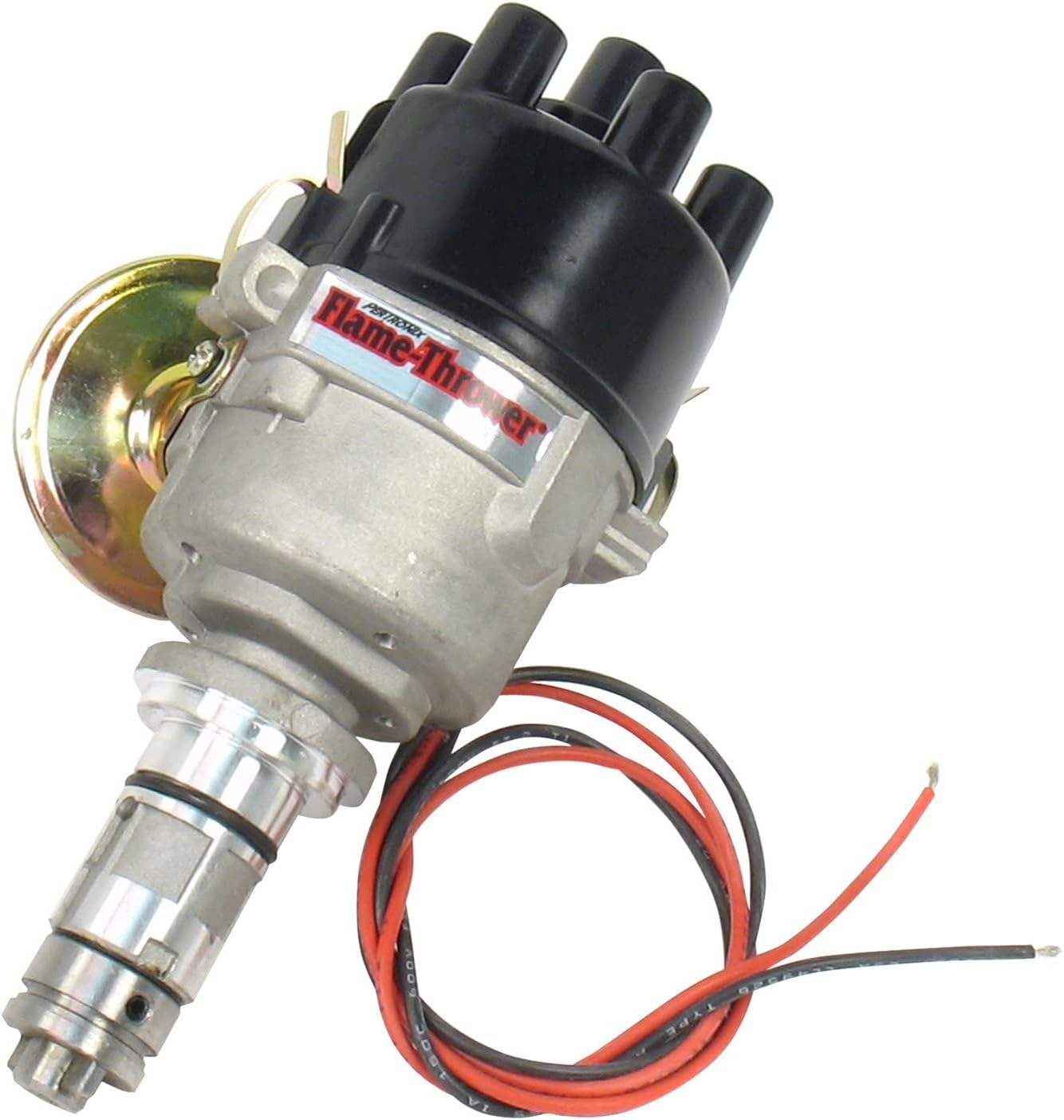 Pertronix D7170618 Flame-Thrower Plug and Play Vacuum Electronic Distributor with Ignitor III Technology for British 4-Cylinder Engine