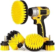 Drill Brushes Brush Attachment - 5 Pack Electric Drill Brush Kit - Great for Pool Tile, Bathroom Toilet, Ceramic Marble Car Automotive