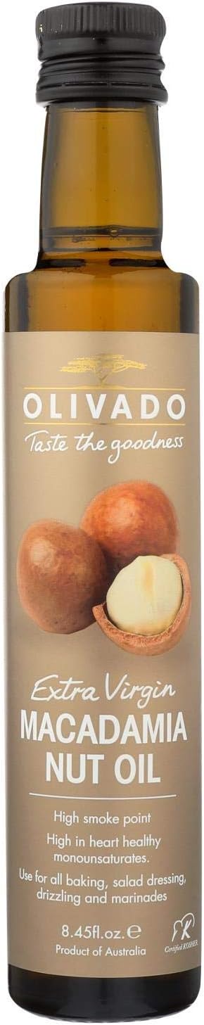 Olivado Extra Virgin Cold Pressed Macadamia Oil, 8.45 fl oz
