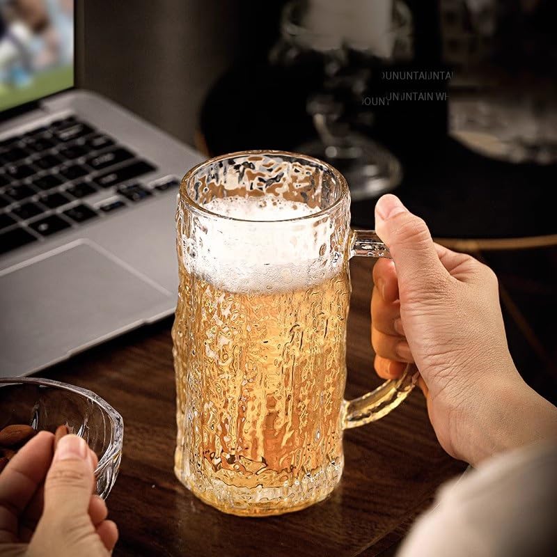 Jarras de cerveza cómodas de 473 ml que evitan que tu bebida se caliente 4