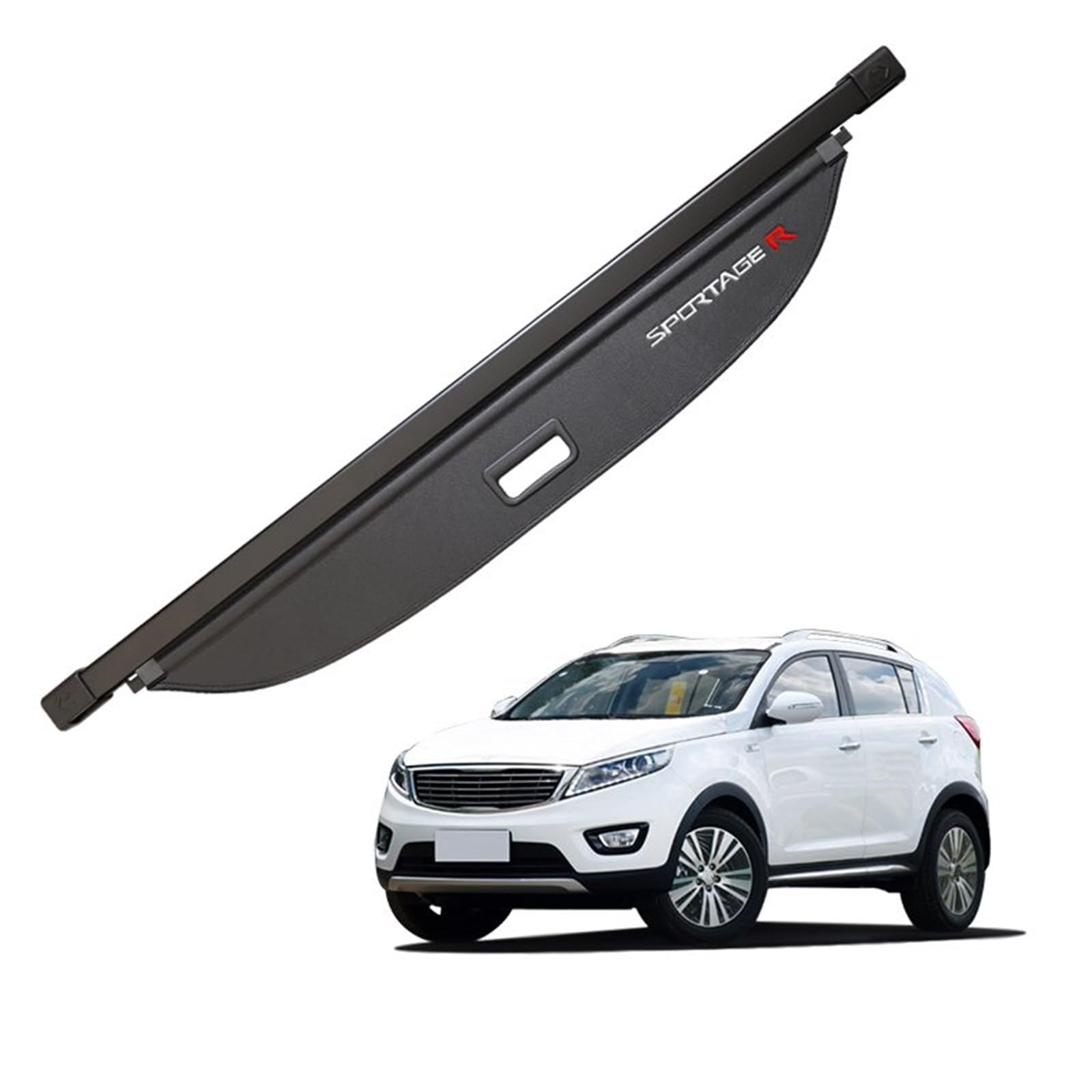 Nicht Versenkbare Kofferraum-Frachtabdeckung, Paketständer-Schild, Privatsphäre Für Toyota Für CH-R 2018 2019 2020 2021 2022 2023 Gepäckraumabdeckung