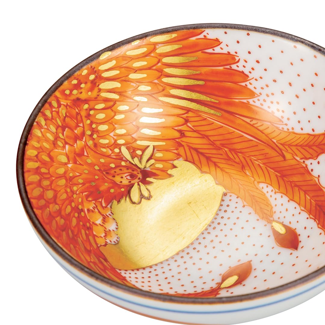 楽天市場】三ツ井為吉 九谷焼平盃 鳳凰 [酒器] : 九谷陶芸 北山堂 楽天