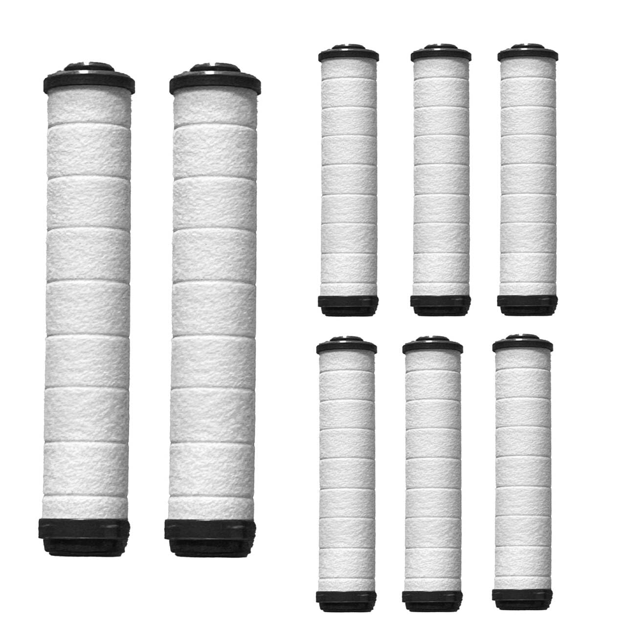 Shower Filter for Handheld Shower Head, Set of 8 Multi-Storey Replacement Filters for Hard Water Remove Chlorine and Harmful Substances,Make Bathing Healthier.