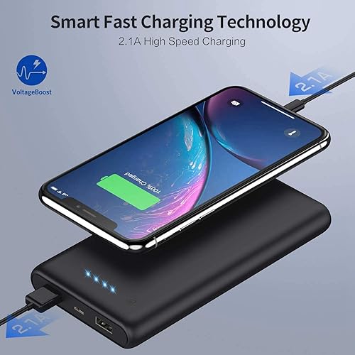 Miniatura 6 de Cargador de batería portátil de 26,800mAh, batería externa segura de gran capacidad para celular, compacta, con celdas de alto rendimiento y