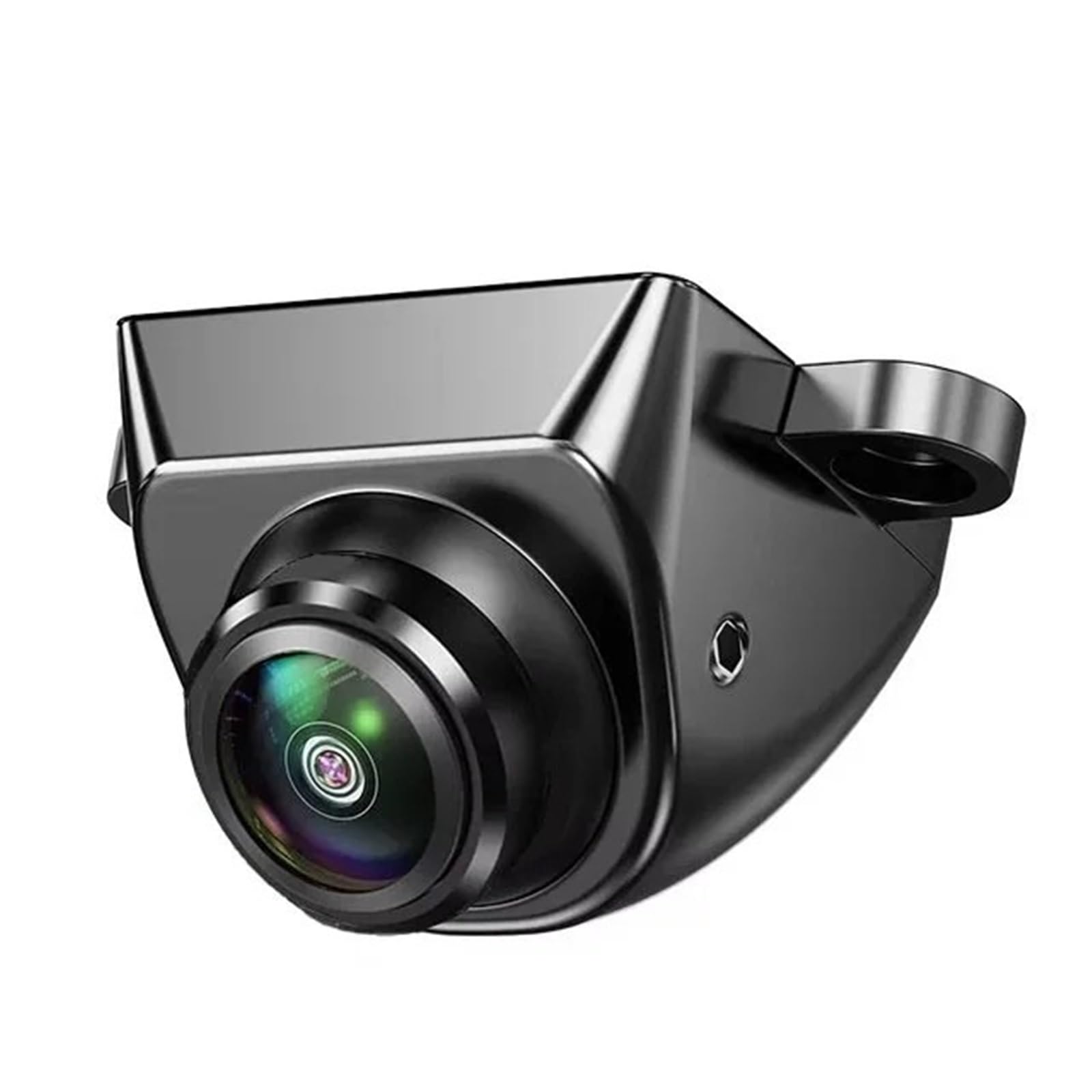 Zamiennik kamery samochodowej do kamery cofania DVR, 170 AHD 1080p, rybie oko, złoty obiektyw, Full HD, noktowizor, cofanie, przednie kamery, białe, AHD1080P, 12 V/czarny - AHD1080P