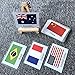 Flags Alphabet Flash Cards for Toddlers Kids ABC Shapes Sight Words Learning Spelling Cards Kindergarten Homeschool Preschool Waterproof Supplies