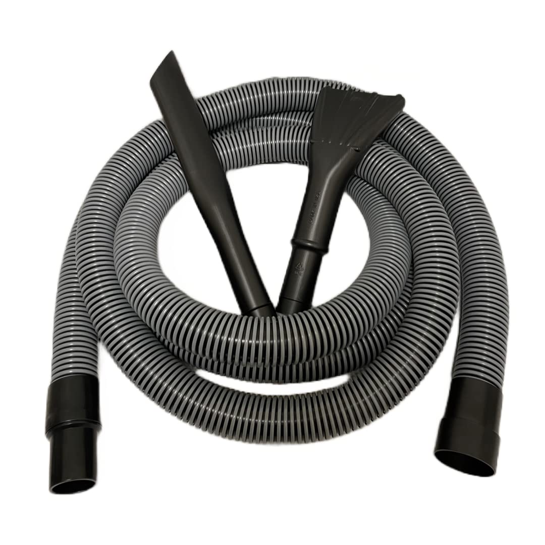 Mr. Nozzle Wet/Dry Vacuum Hose Cleaning Kit, 15' Long Crushproof Hose Fits 2-1/4