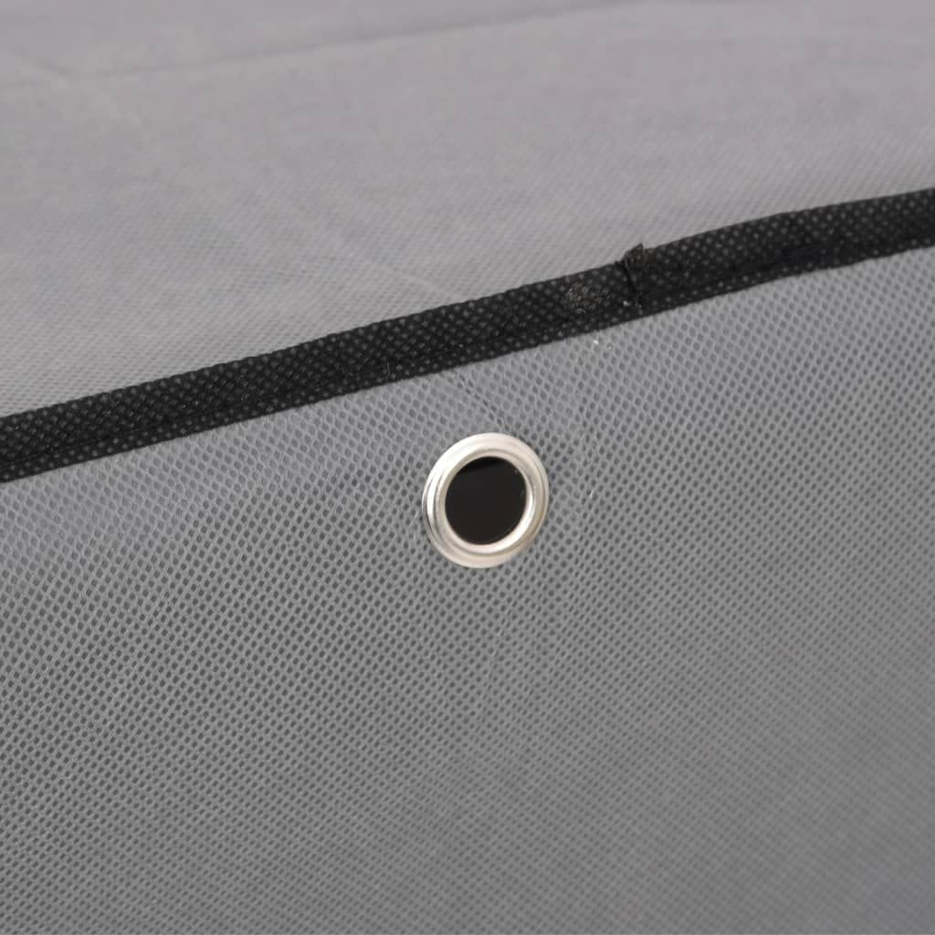Schuhschrank Grau 60x28x90 cm Stoff, Schuhe Organizer, Schuhe Aufbewahrung, Schuhregal für schmalen Flur, Shoe Rack für Eingang, Flur