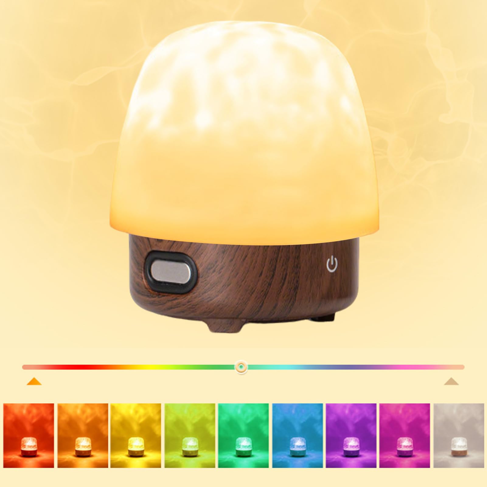 Luz Lunar LED Luz Nocturna Regulable, Iluminación Ambiental y Control | Luces LED nocturnas de luna con altavoz inalámbrico Decoración Hogar Dormitorio Escritorio Mesita Noche Cumpleaños Na