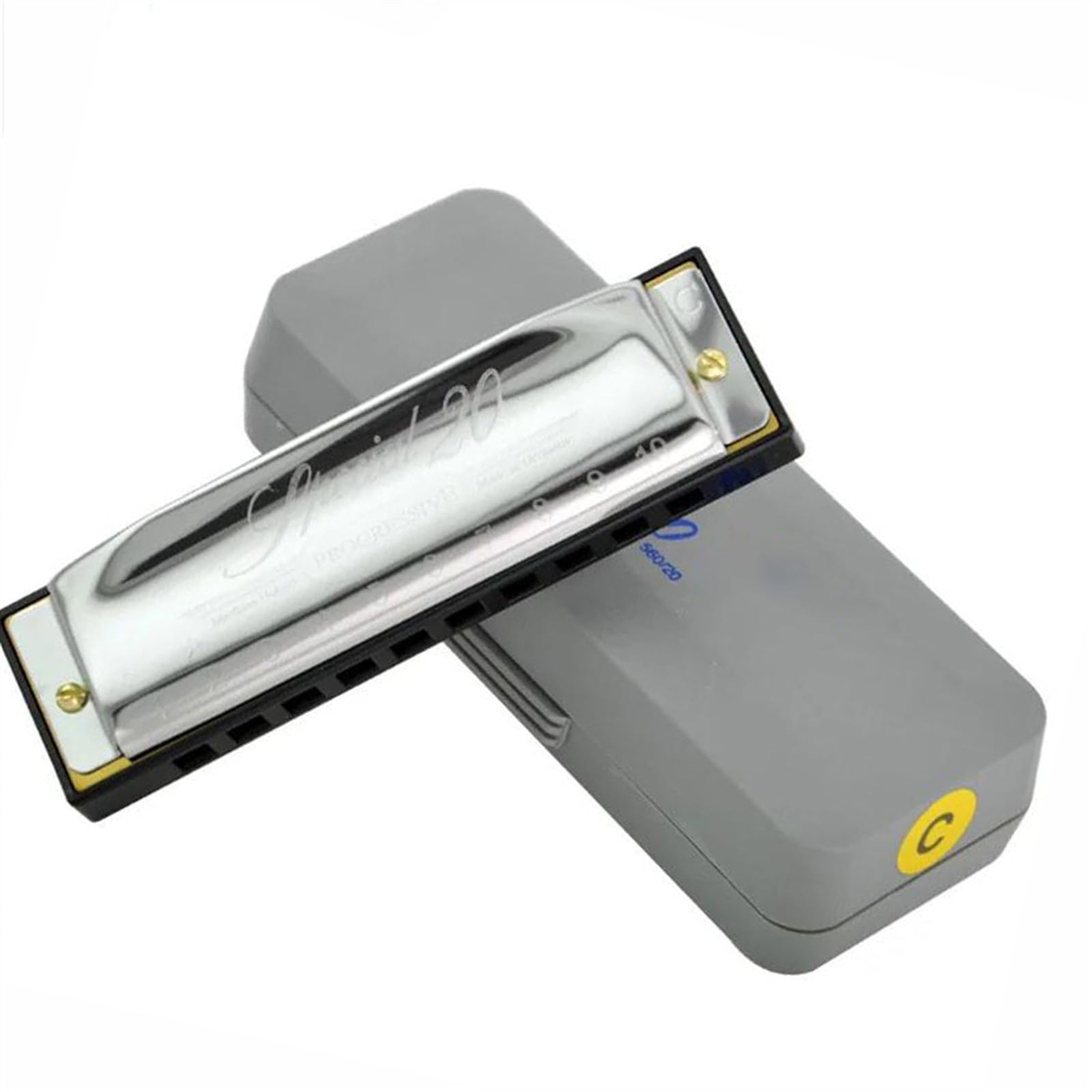 Standardowe Harmonijki 10-otworowa harmonijka diatoniczna Gaita Standard 10-otworowa harmonijka diatoniczna Blues Harp Perfect Design Harmonijka(F)