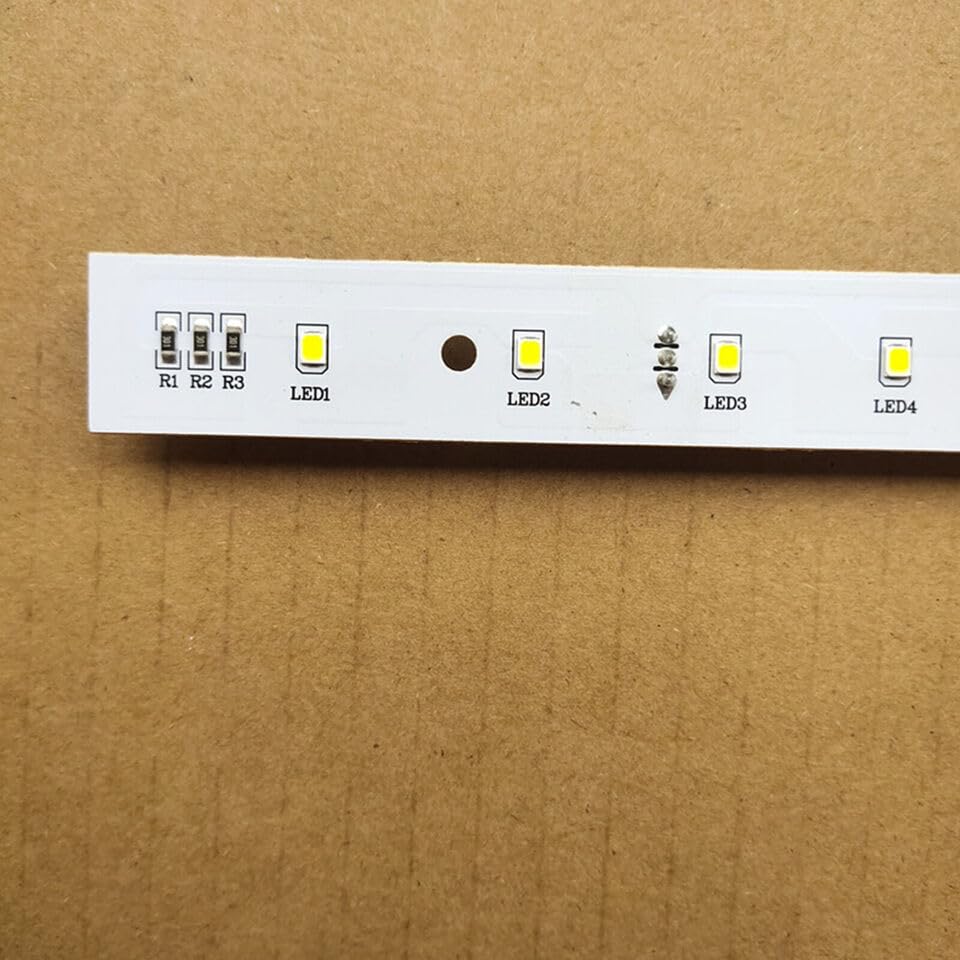 YEELAMKOK Refrigerator LED Light Board Replacement, Plastic, Fit for Midea BCD-536WKM 17431000000072 502410010020