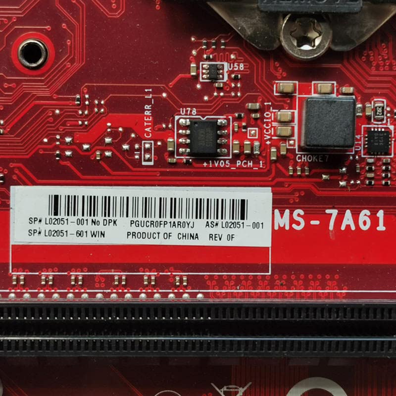 Amazon.com: for OMEN 880-181cn Desktop Motherboard MS-7A61 L02051