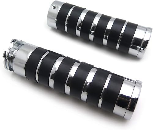 Miniatura 3 de HTTMT TRHB105B-1''- Agarres para manillar de motocicleta de 1 pulgada y 0.984 in compatibles con Kawasaki Vulcan 800 Classic DrifterMagna 75Harley