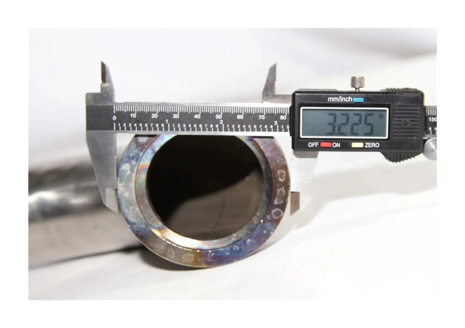 Terminale di Scarico Adattatore universale a gomito da 90 gradi in acciaio inox, flangia a V da 2,5"ID terminale scarico auto