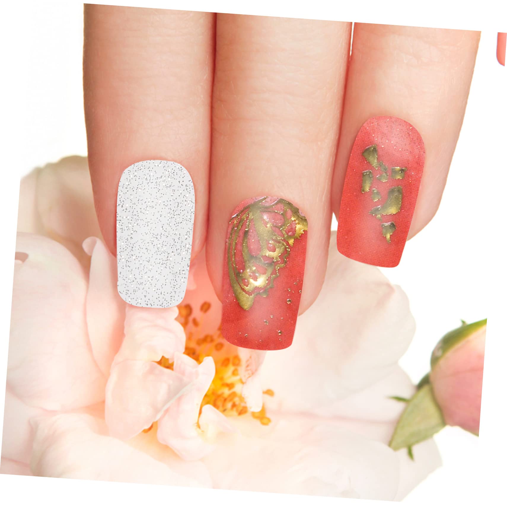 FRCOLOR 4 Set Di Decorazioni Per Unghie Decalcomanie Per Unghie Set Per Manicure Tronchesi Per Unghie Per Feste Di Festival